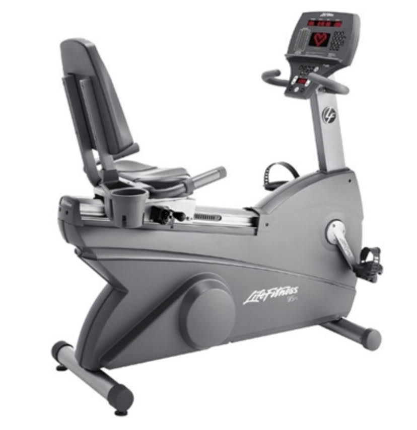 Used Life Fitness 95Ri Recumbent Stationary Bike