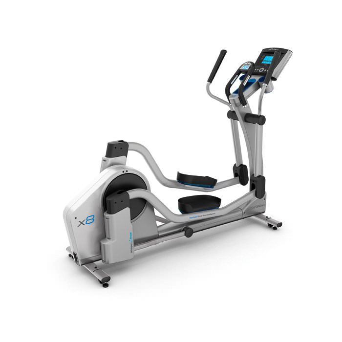 Used Life Fitness X8 with Track + Console Adjustable Stride Elliptical